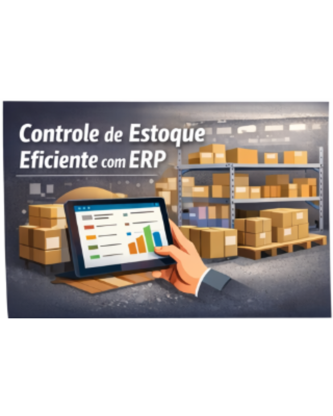 Controle de estoque eficiente com ERP