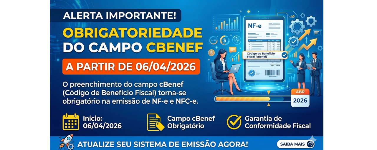 CBENEF - Obrigatoriedade do campo