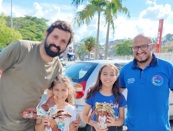 Entrega de Ovos de Páscoa 2026